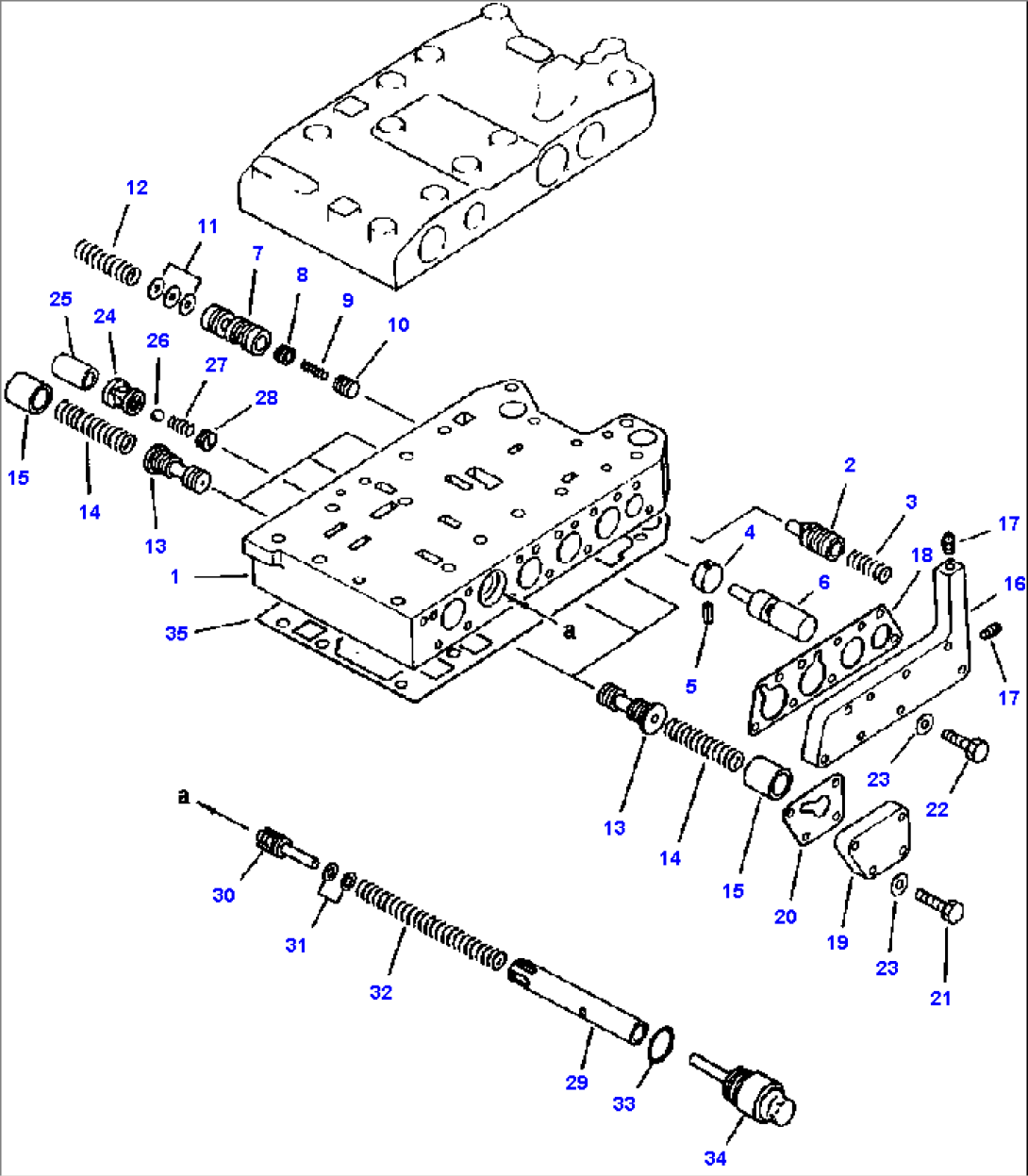 FIG NO. 2522 TRANSMISSION INNER CONTROL VALVE