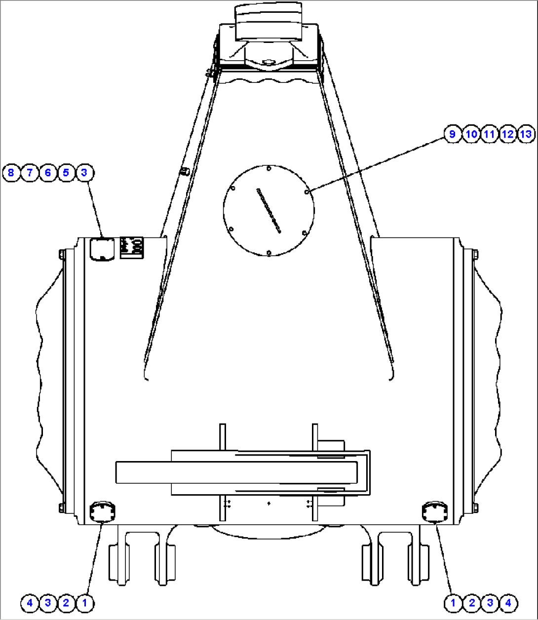 REAR AXLE HATCH COVERS