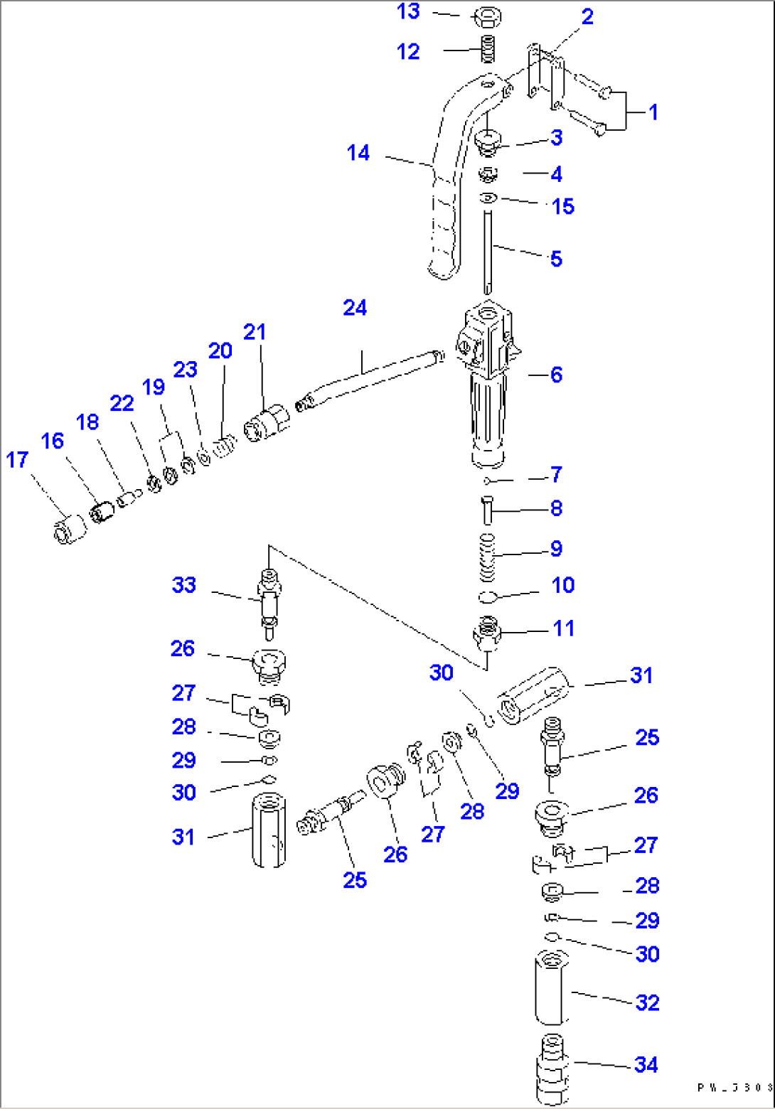GREASE PUMP (GREASE GUN)