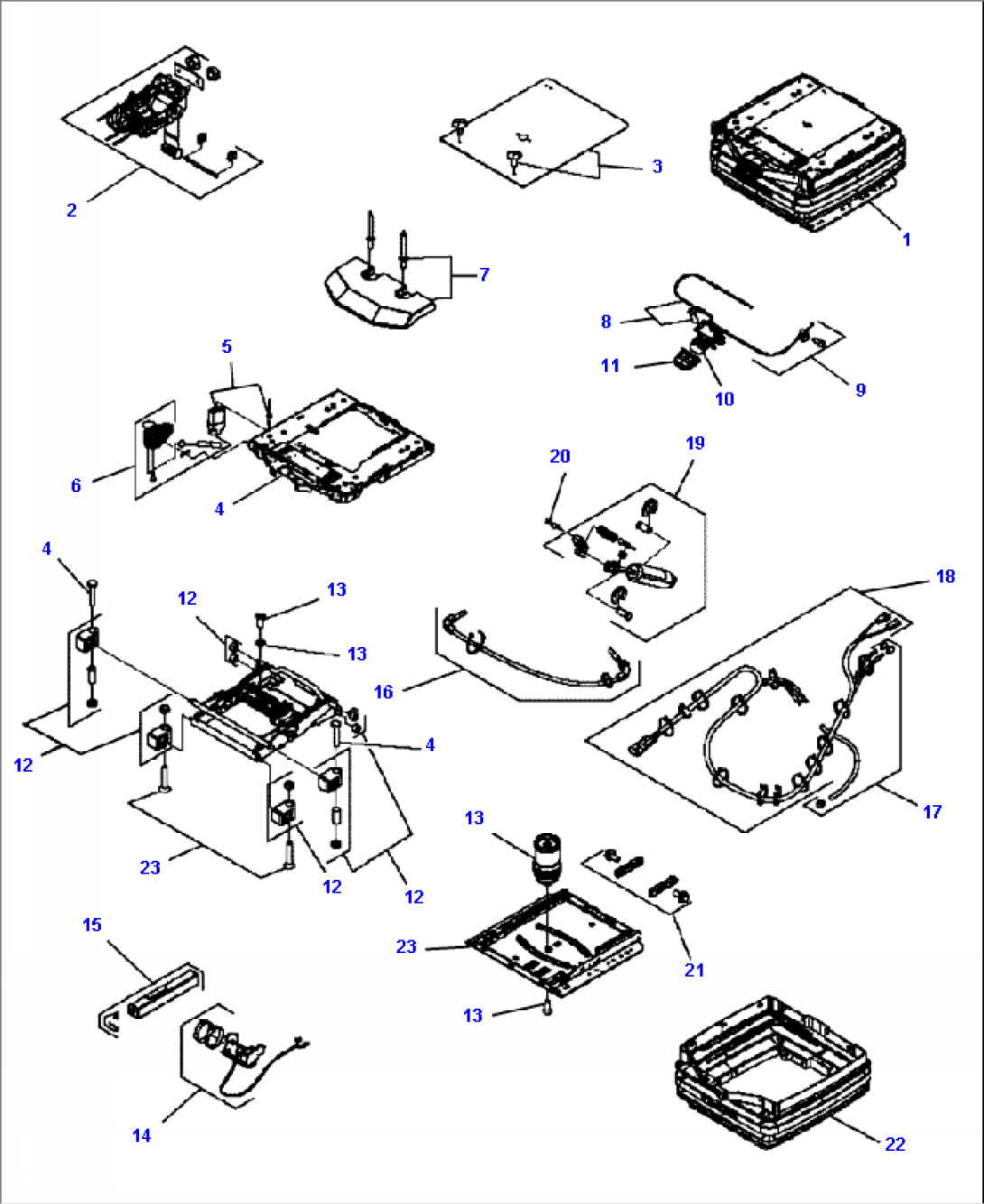 K0110-04A0 OPERATOR SEAT JOYSTICK STEERING (2/2)