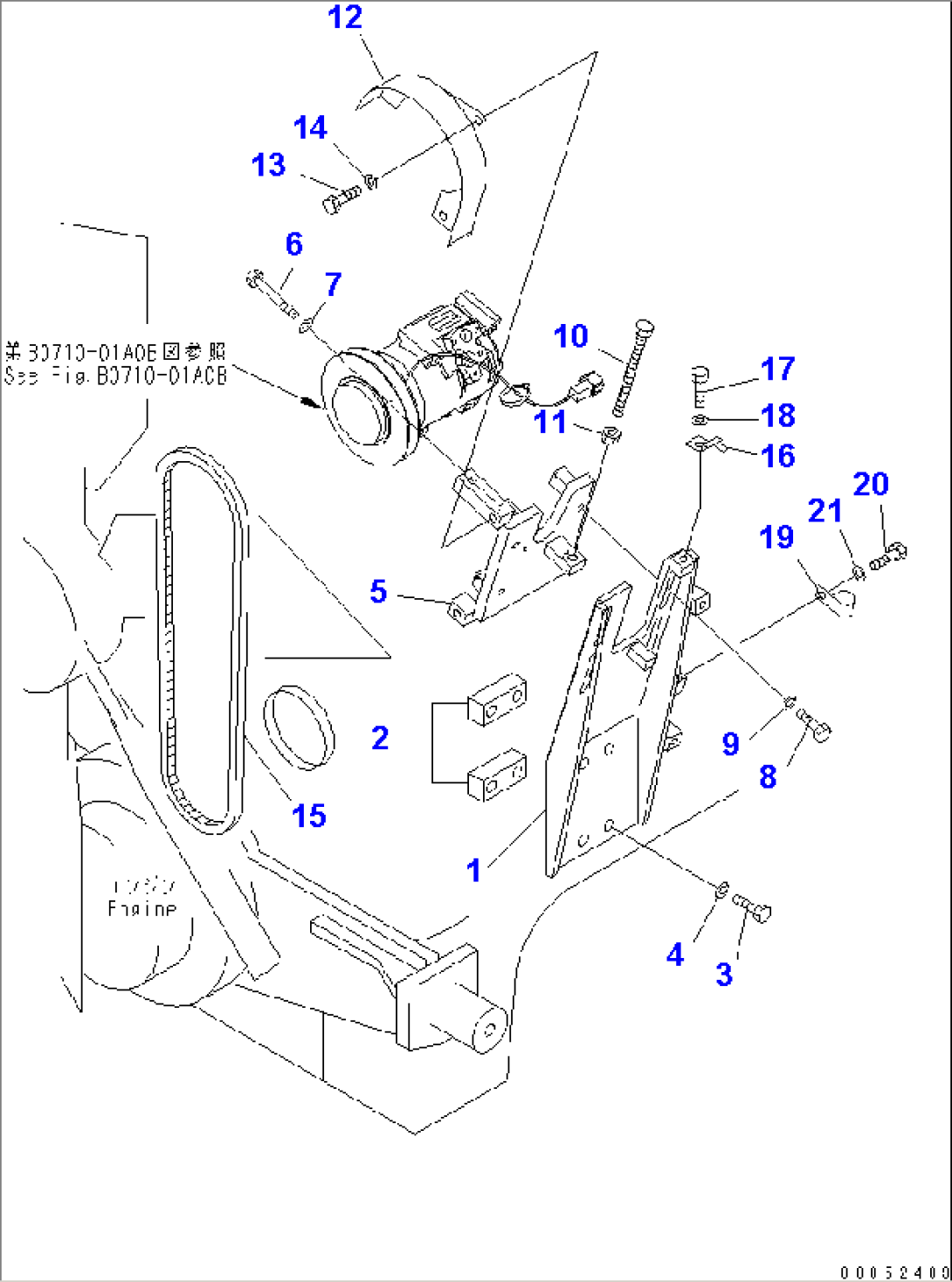 AIR COMPRESSOR RELATED PARTS(#76001-)