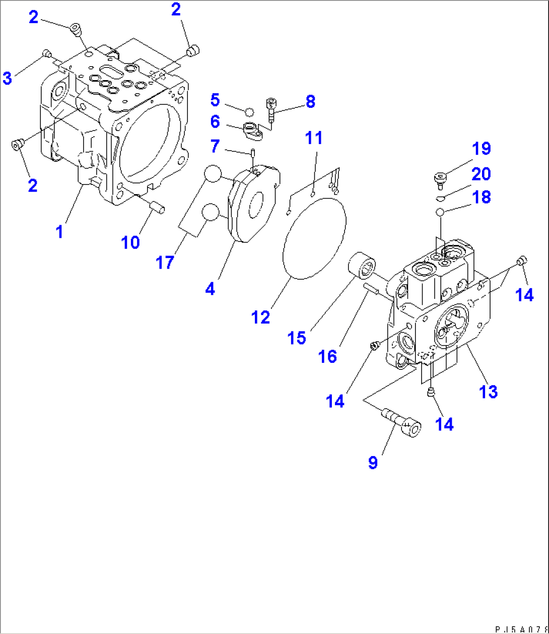 MAIN PUMP (1/5) (FOR AIR CONDITIONER)