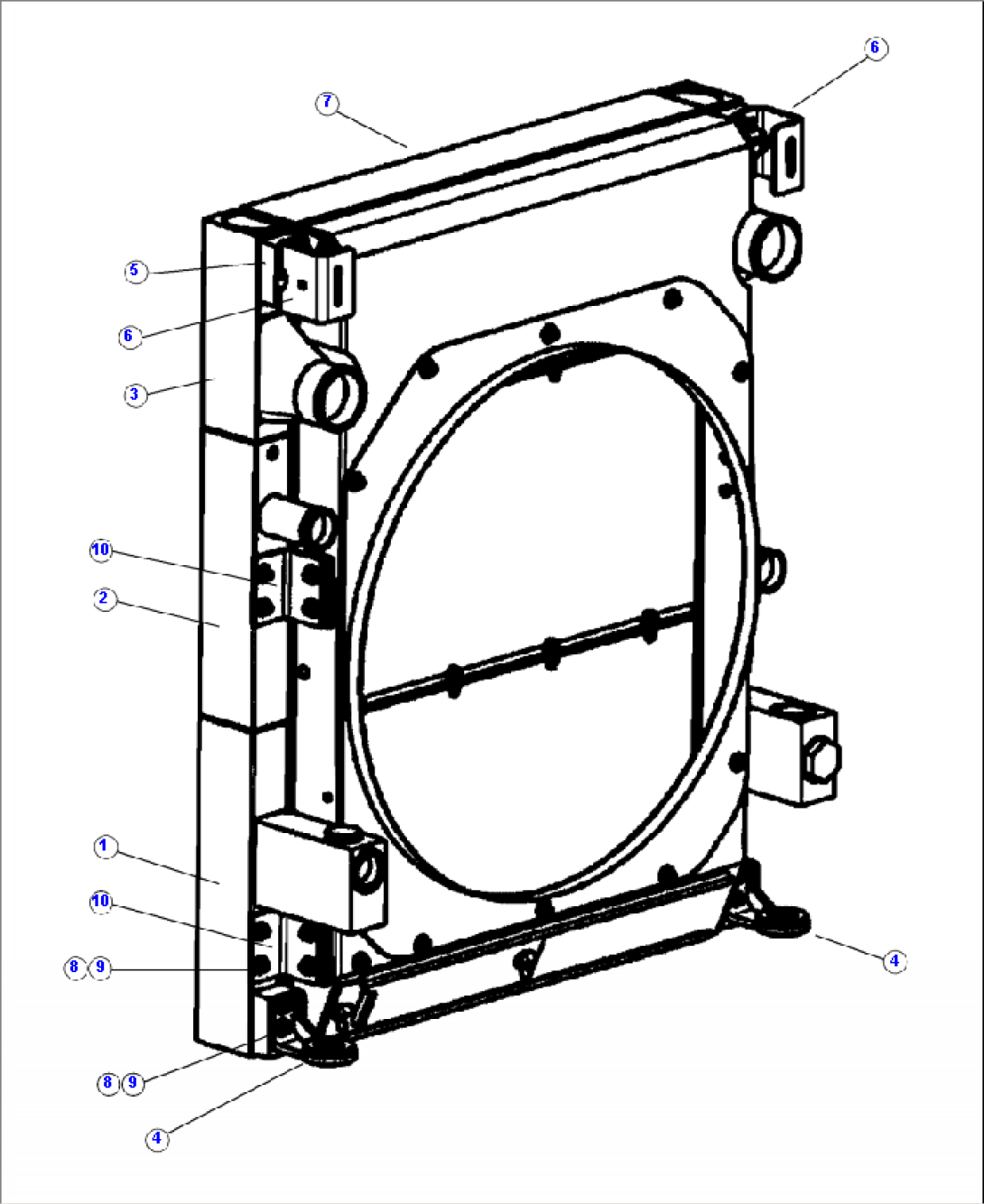 C0102-04A0 RADIATOR/OIL COOLER