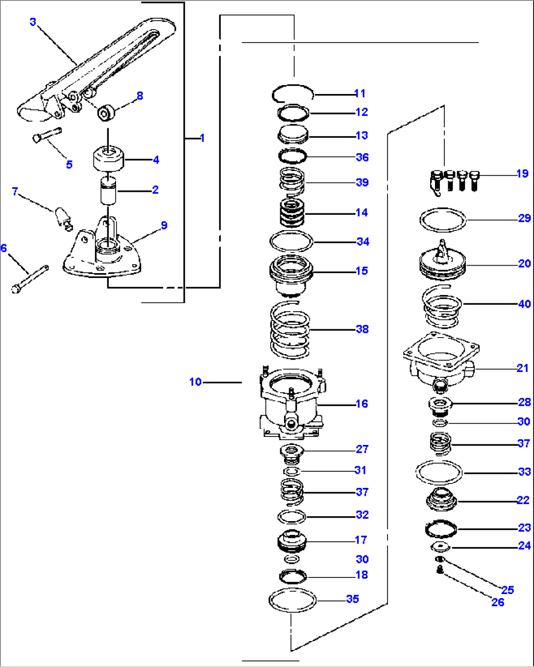 SERVICE BRAKE VALVE