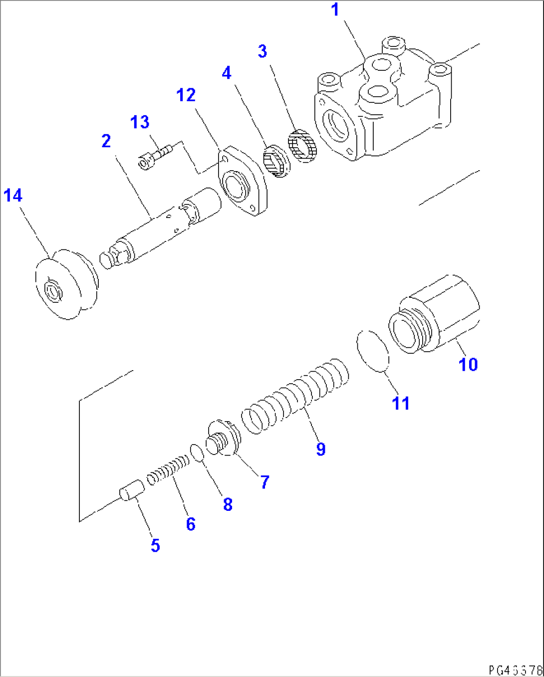 STOP VALVE (FOR JOY STICK STEERING)