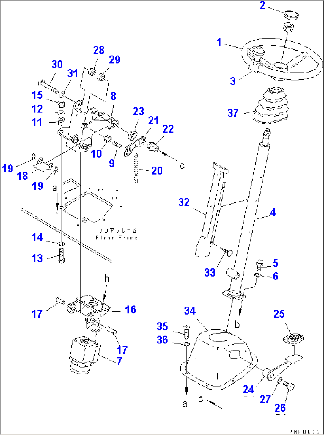 STEERING WHEEL(#K30005-)