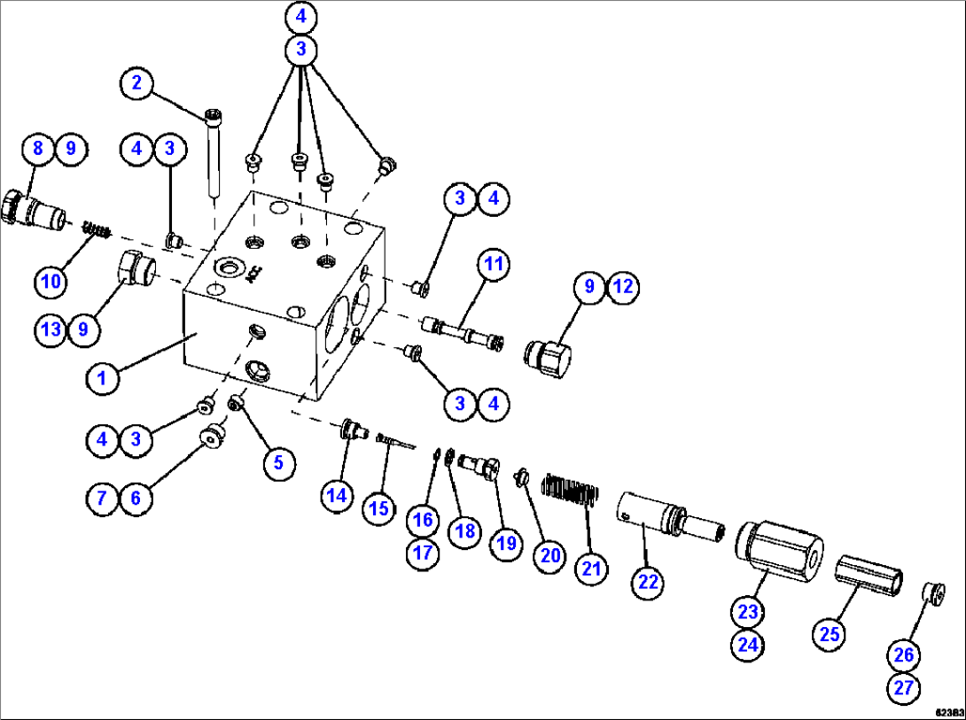 CONTROL ASSEMBLY 58E-98-00370