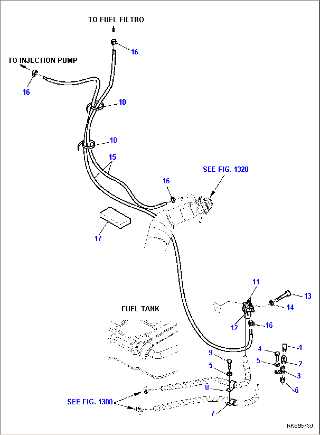 FUEL PIPING (1/2)