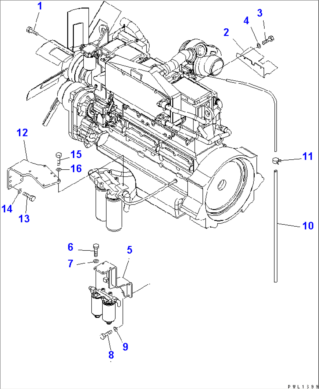 ENGINE RELATED PARTS (BRACKET)(#10001-10999)