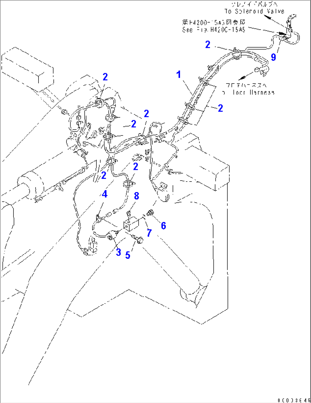 FRONT HARNESS (ADDITIONAL HARNESS) (WITH ACTIVE WORKING)(#51001-)