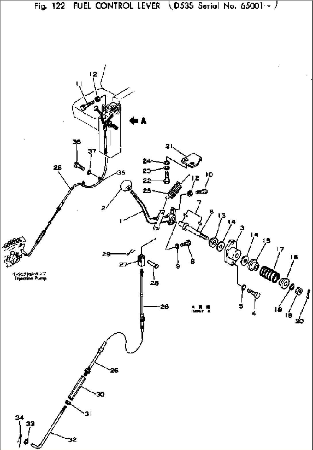 FUEL CONTROL LEVER