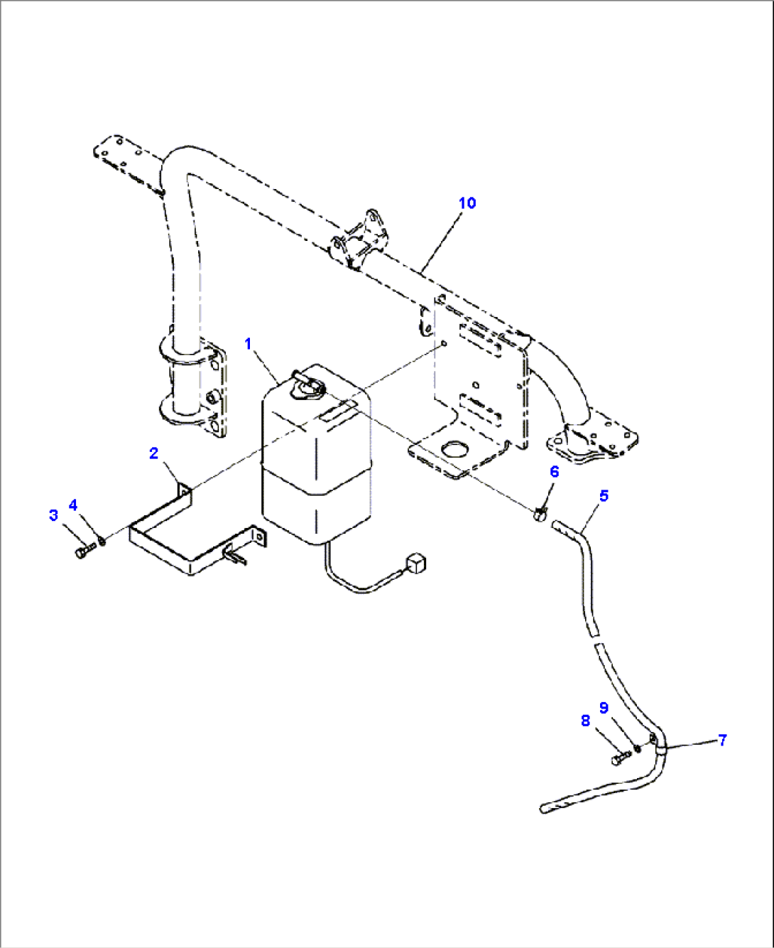 C0110-06A0 RADIATOR RESERVE TANK