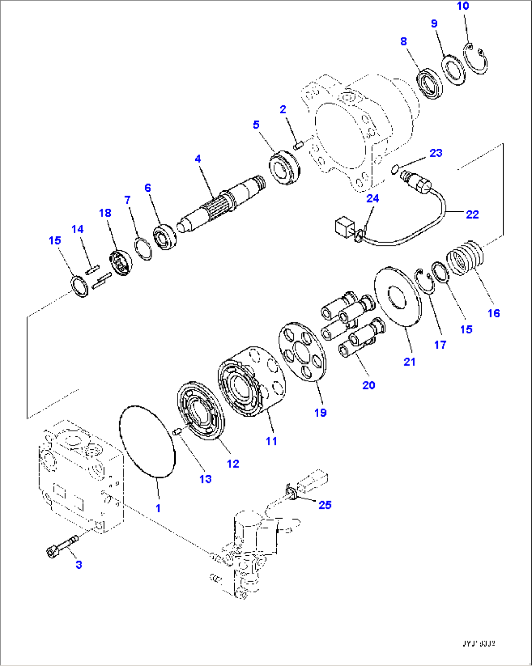 Cooling System, Fan Motor (1/2) (#30001-)