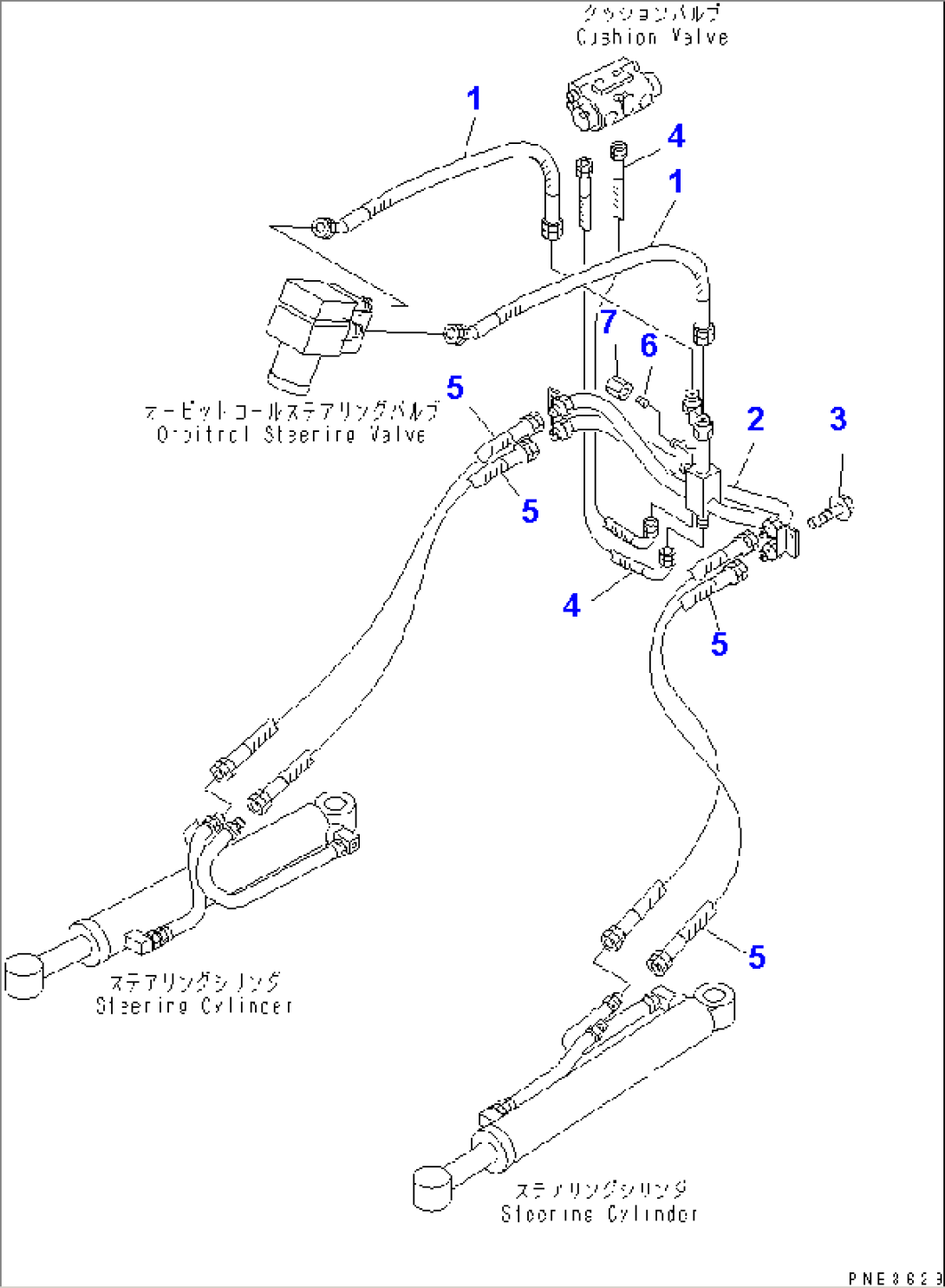 STEERING LINE (PIPING)