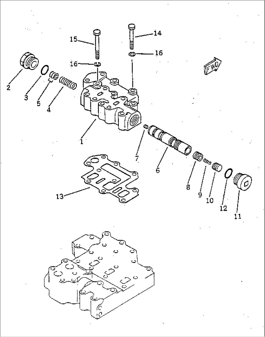 TRANSMISSION CONTROL VALVE (2/2)