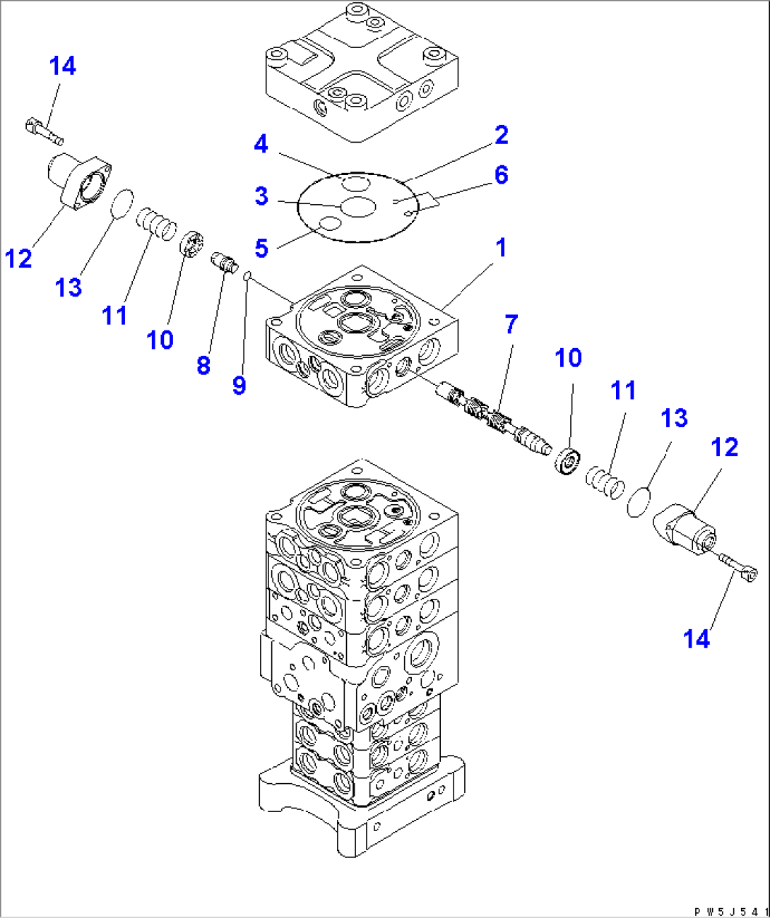 MAIN VALVE (7-VALVE) (26/28)