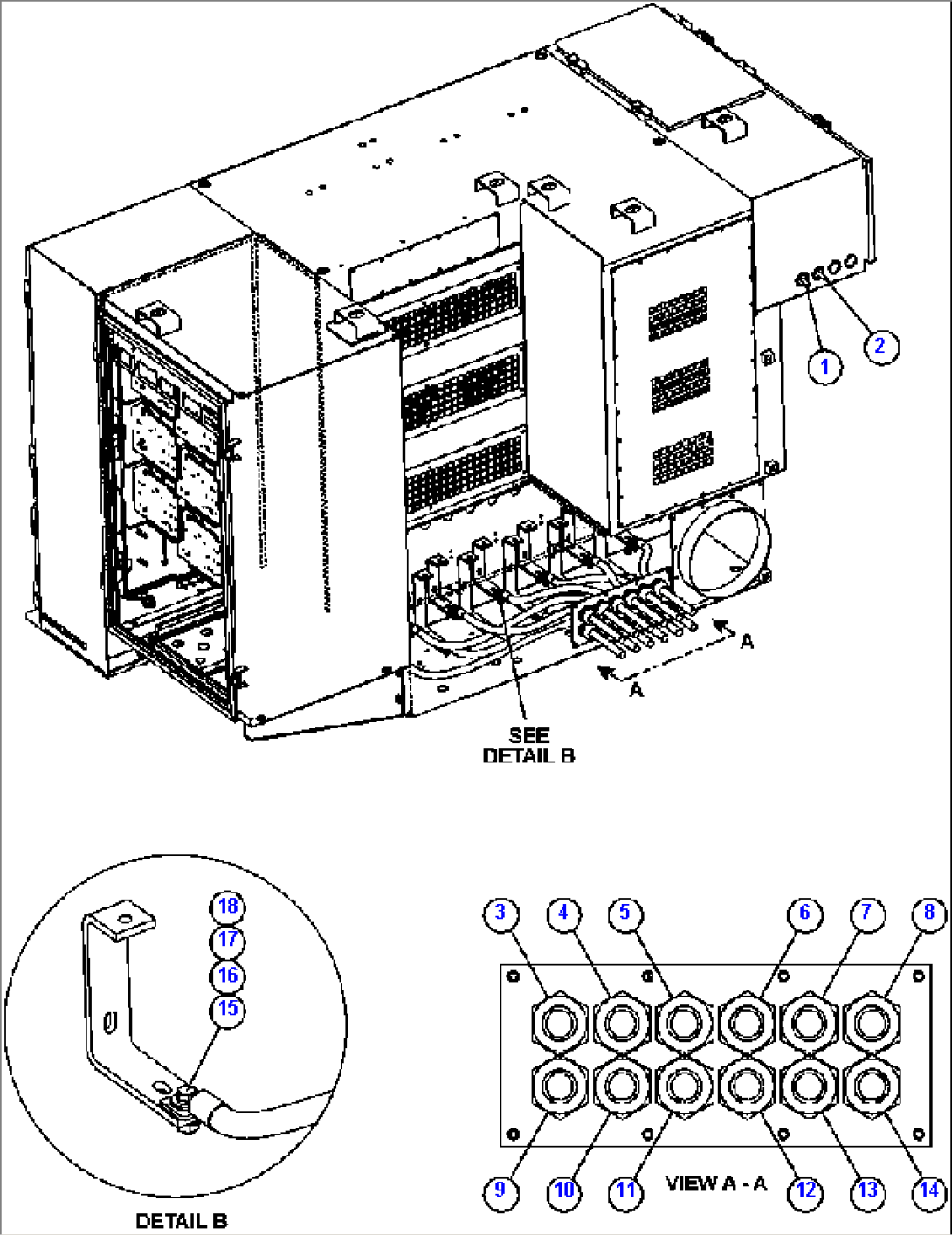 CONTROL CABINET EXTERNAL WIRING