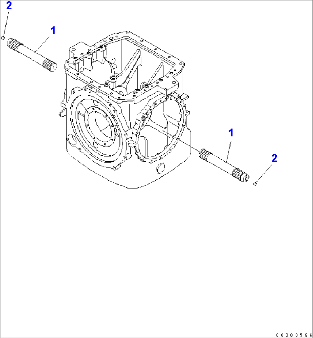 H.S.S (TORQUE SHAFT)(#1201-)