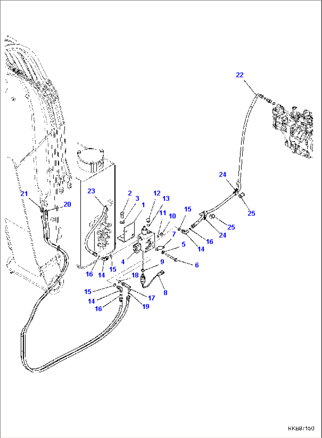 QUICK COUPLER CIRCUIT (1/2)
