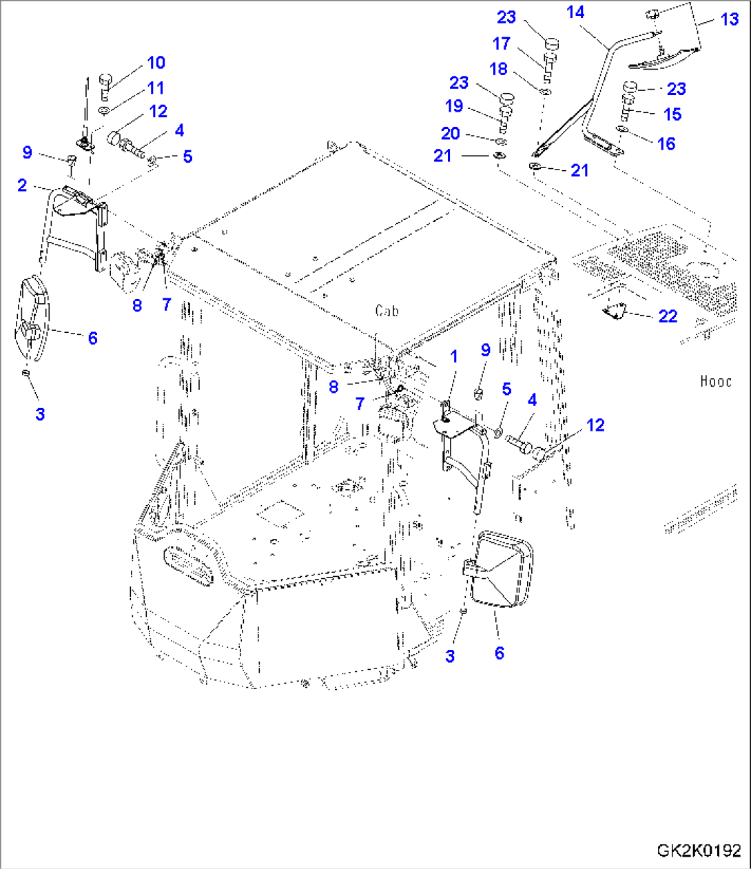 REARVIEW MIRROR AND REAR UNDER VIEW MIRROR