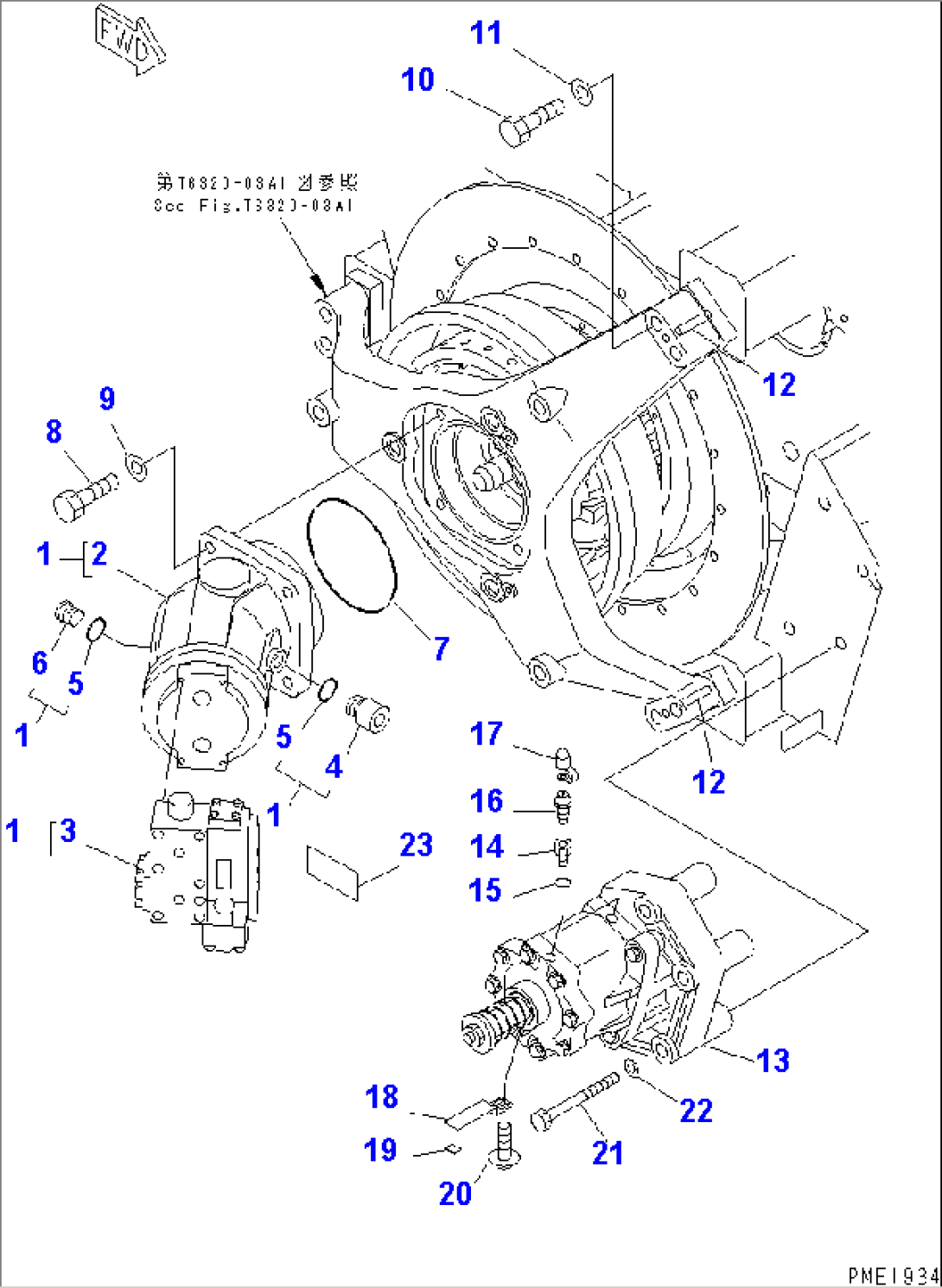 SUB WINCH (WINCH MOTOR)(#53001-53199)