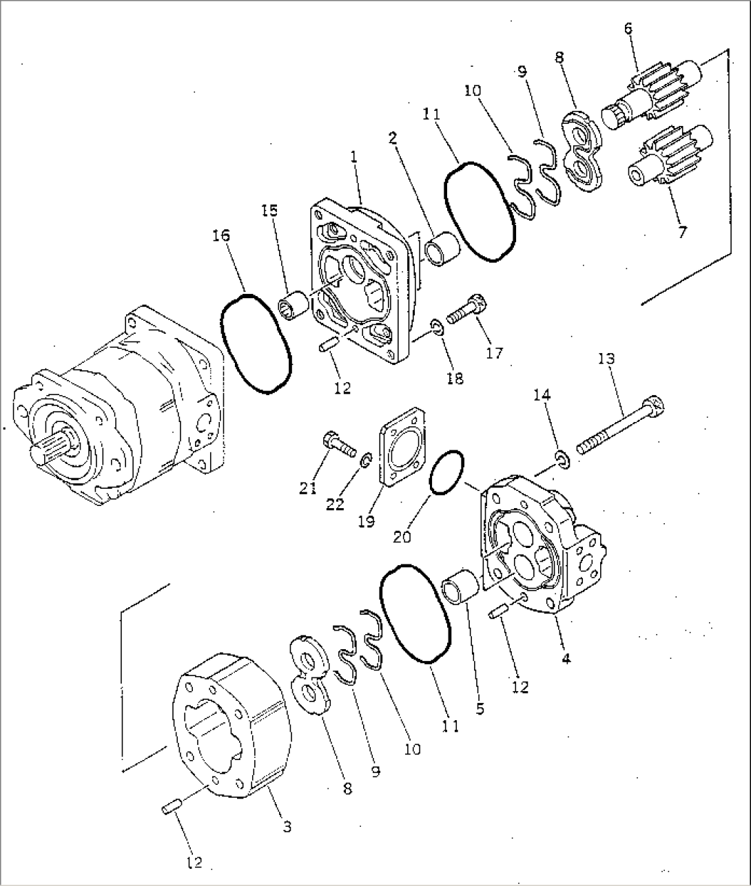 HYDRAULIC PUMP (BOOM) (2/2)