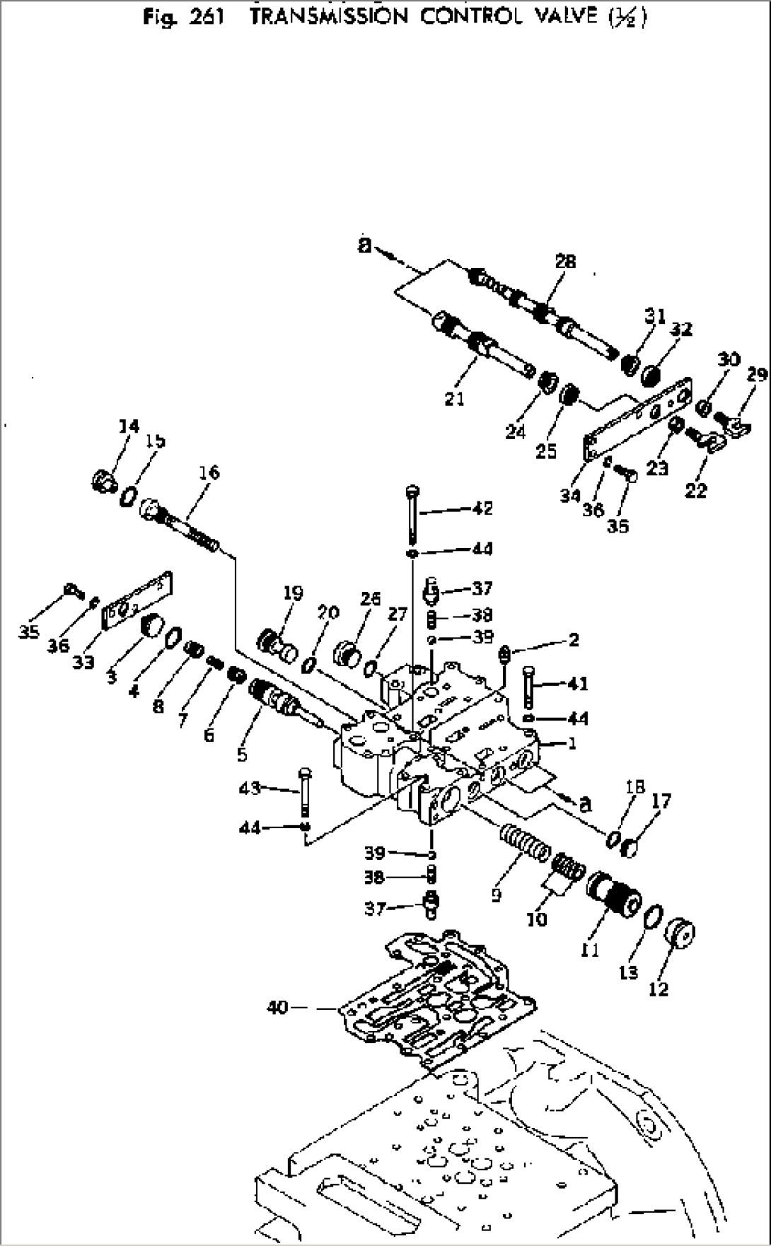 TRANSMISSION CONTROL VALVE (1/2)