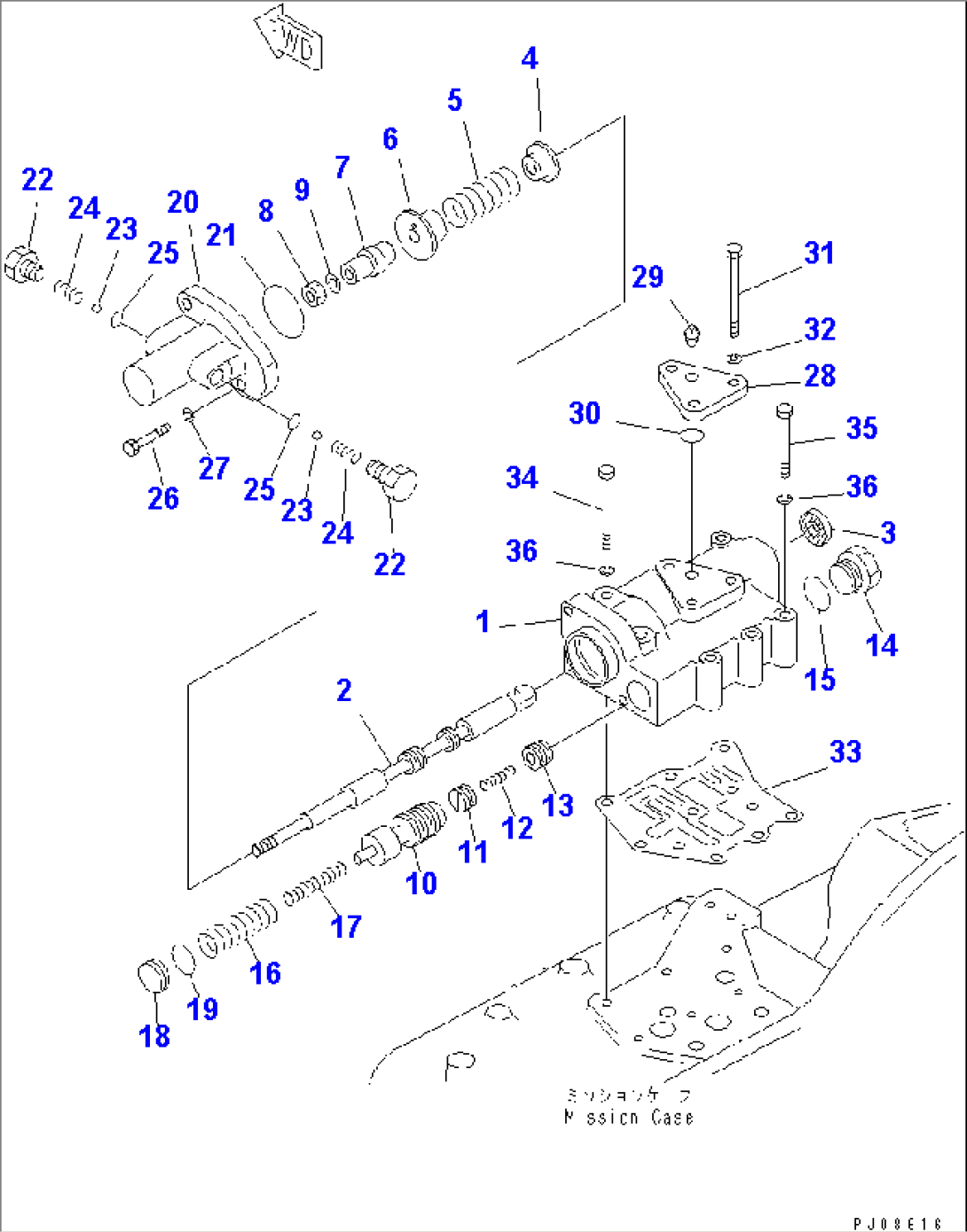 TOWING WINCH (CONTROL VALVE)