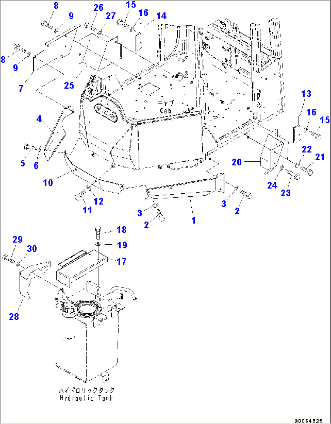 Floor Frame Cover (#C10001-)