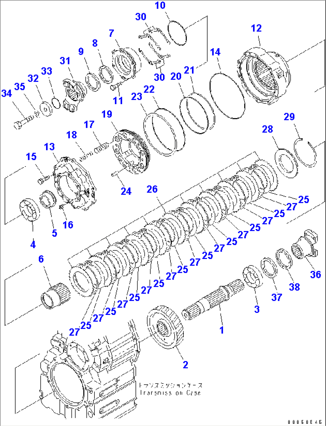 TRANSMISSION (OUTPUT SHAFT)