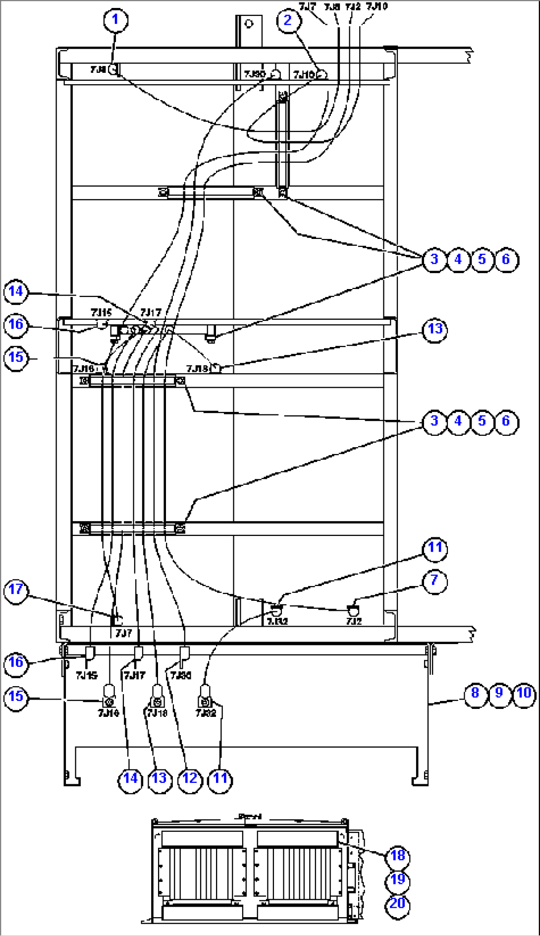 BLOWN GRID - 3 STEP, 18 ELEMENT - 2