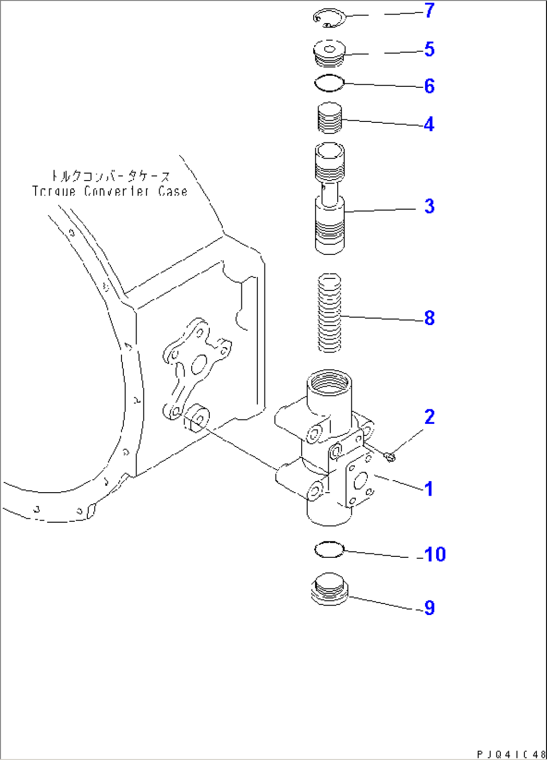 TORQUE CONVERTER LUBRICATING VALVE