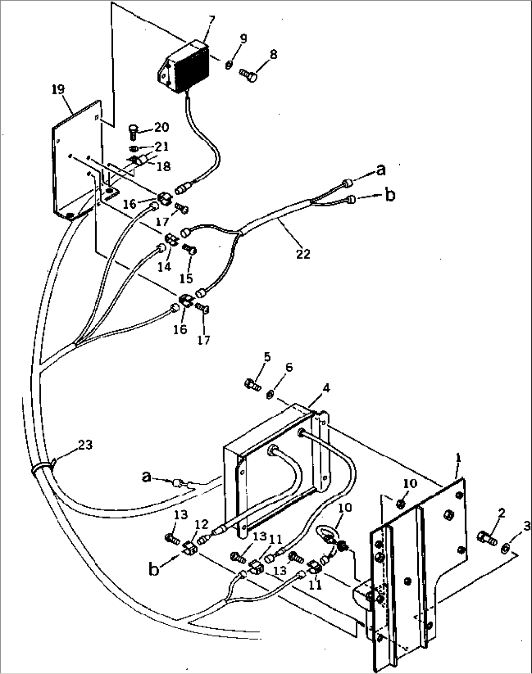 ELECTRICAL SYSTEM (WIRING) (4/4) (WITH AUTO DECELERATION¤ SWING MECHANICAL BRAKE¤ 3-STAGE)