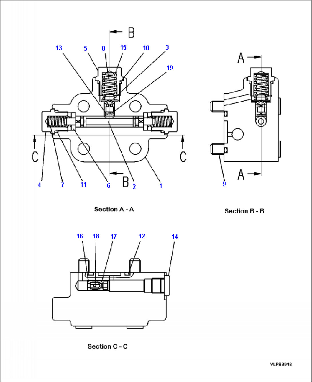 F2430-26A1 HST MOTOR FLASHING VALVE
