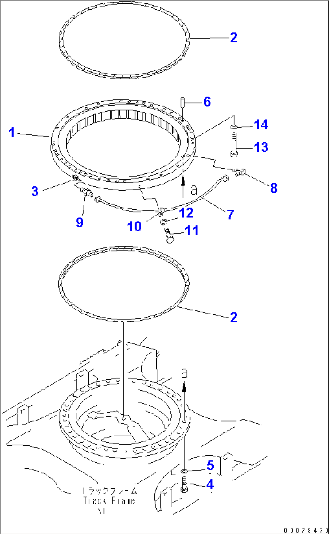 SWING CIRCLE (AUTO GREASE) (#K50350-)