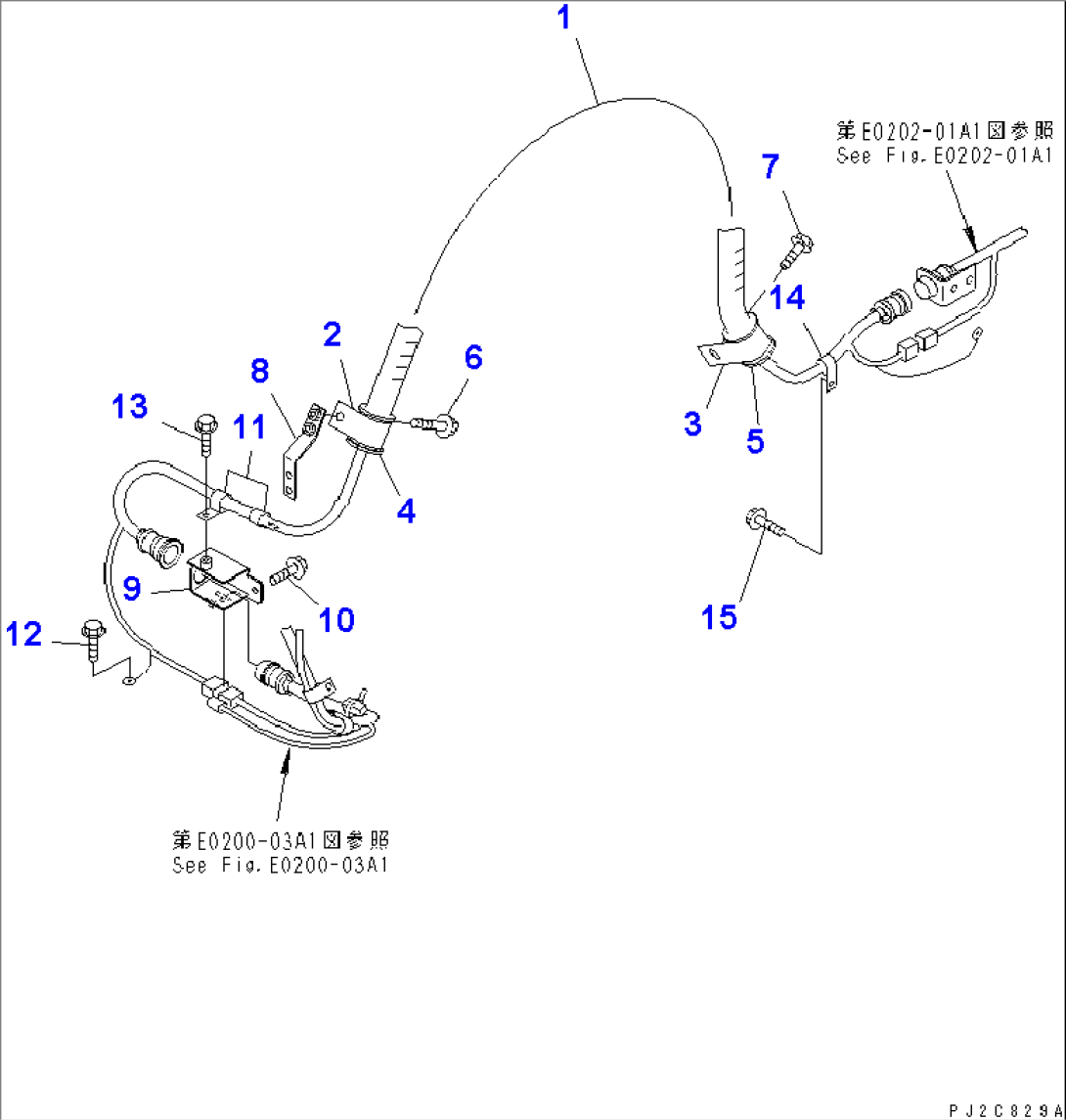FRONT FRAME ELECTRICAL (HITCH HARNESS) (-40ßC SPEC.)