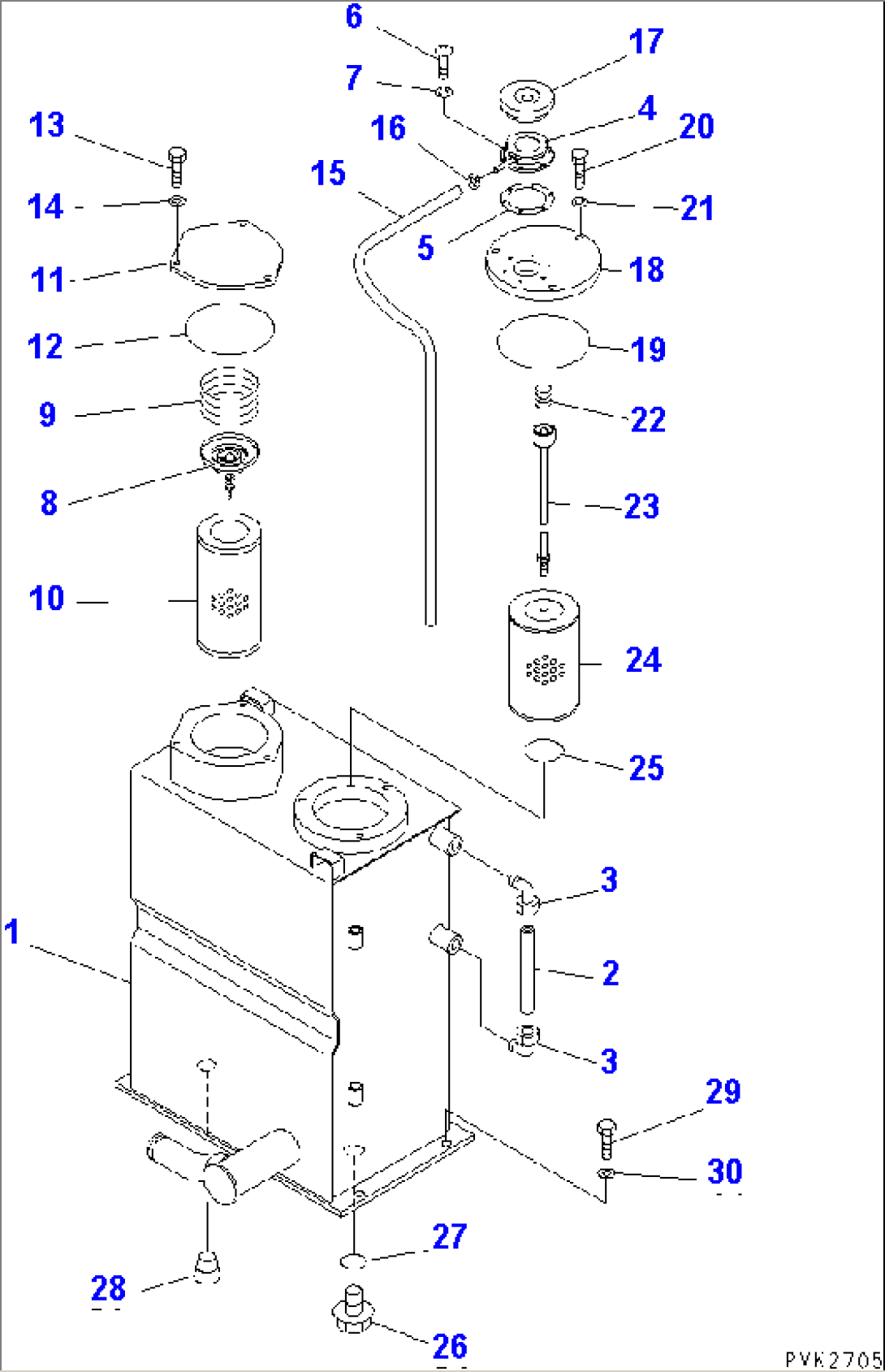 HYDRAULIC TANK