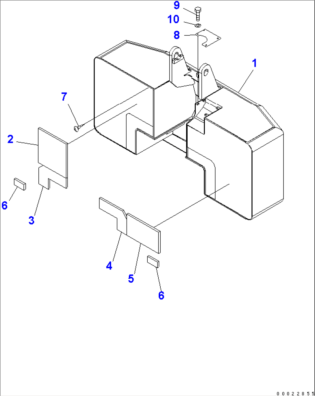 COUNTERWEIGHT (FOR COUNTERWEIGHT REMOVER)(#20050-20188)