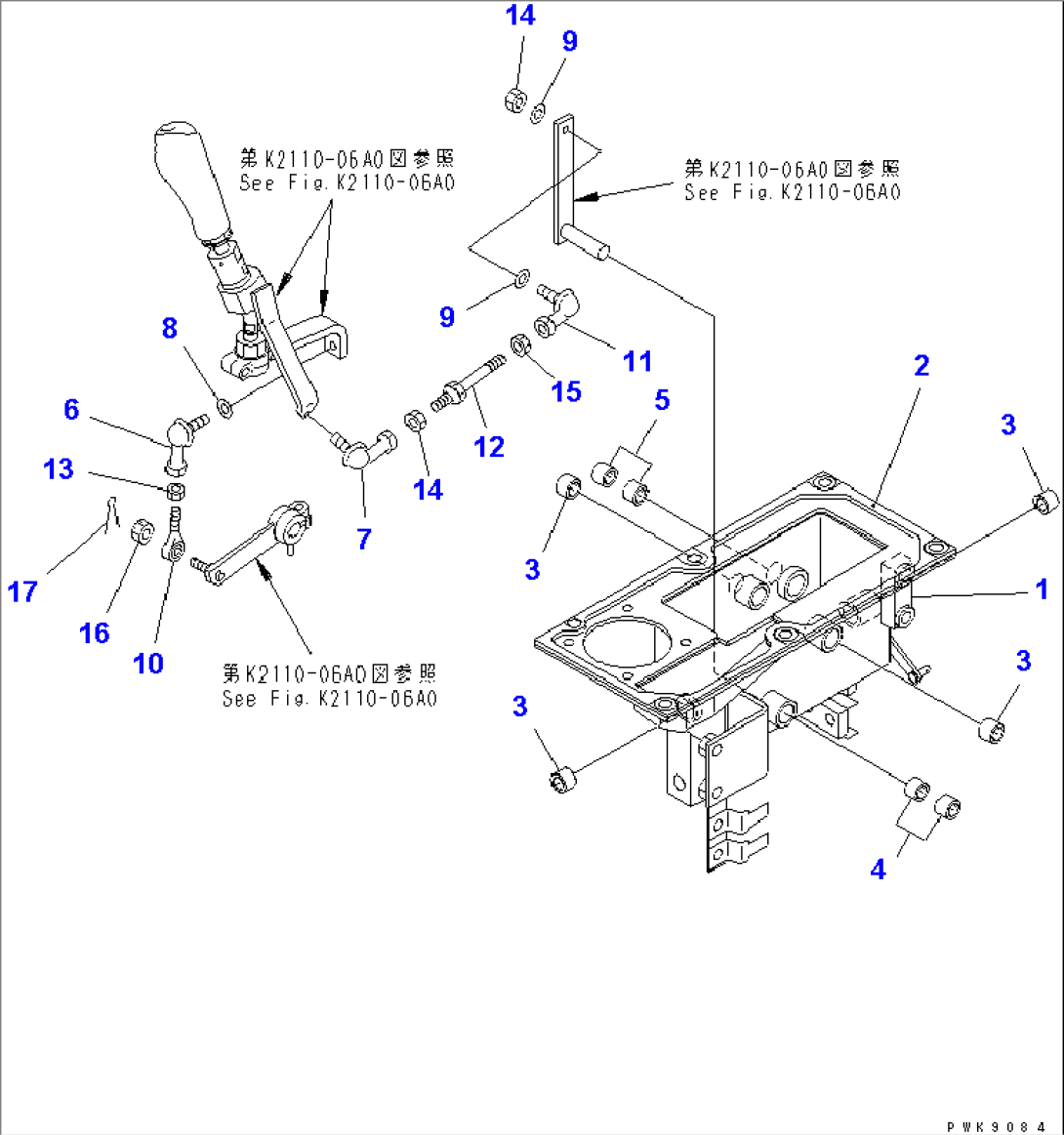 FLOOR FRAME (SPEED CONTROL) (1/2)