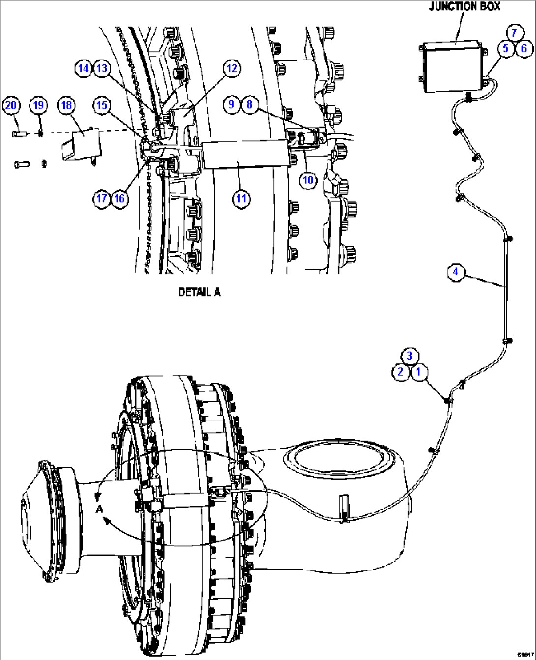 FRONT WHEEL SPEED SENSORS