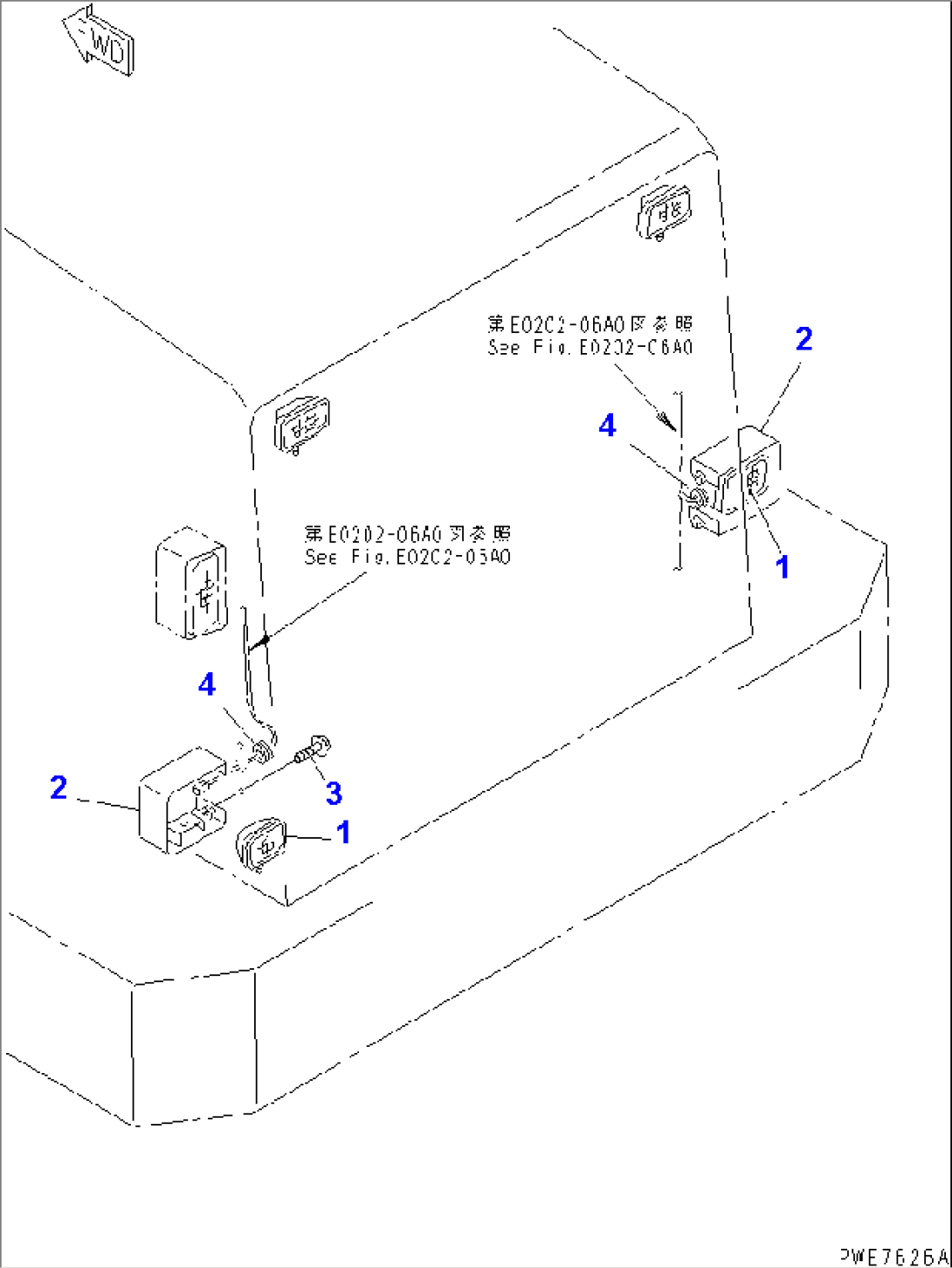 ADDITIONAL WORK LAMP (REAR WORK LAMP)