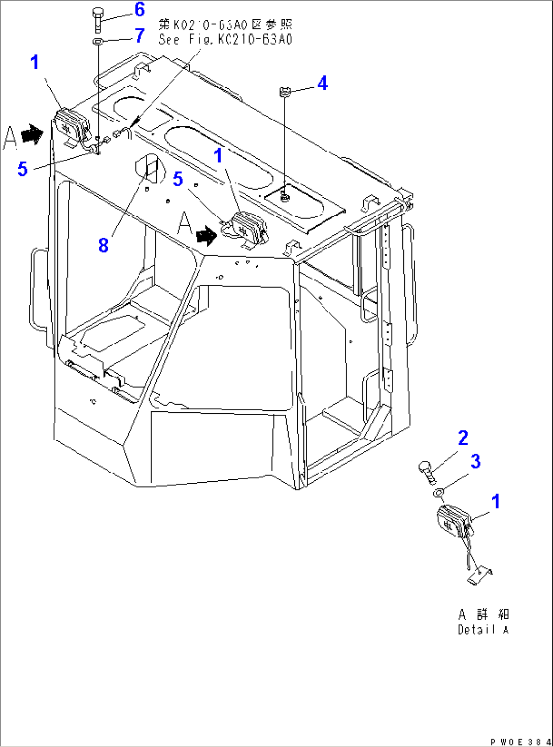 2-PERSONS CAB (WORK LAMP)