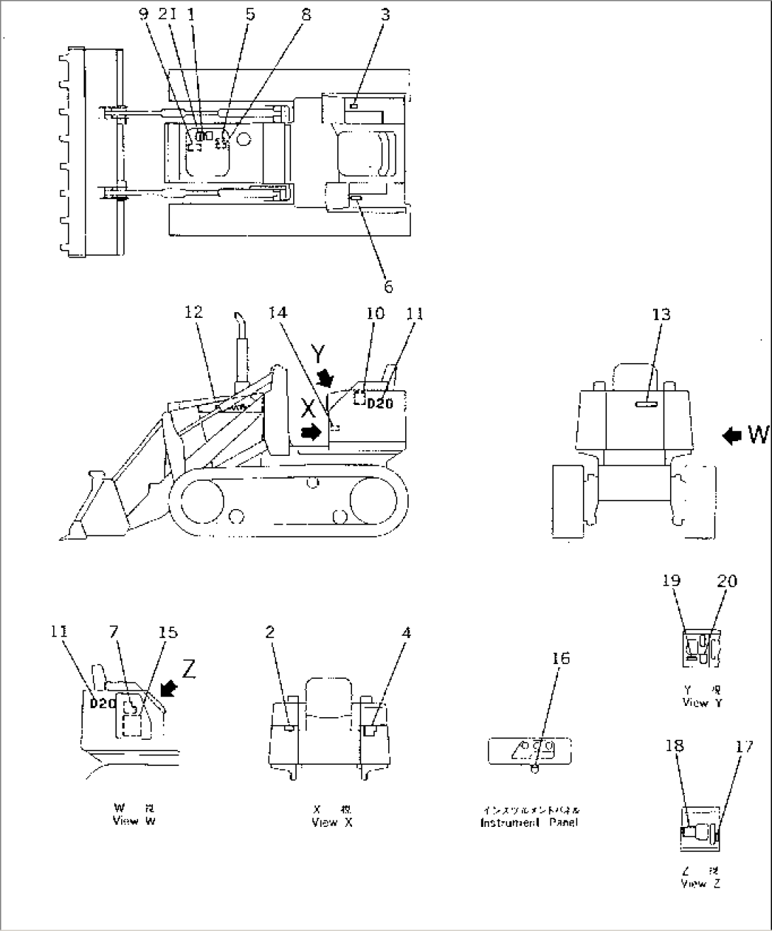 MARKS AND PLATES (JAPANESE)(#61001-61130)