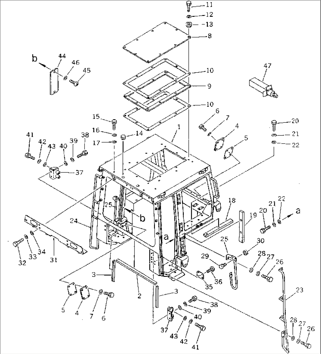 STEEL CAB (1/3)(#15001-16448)