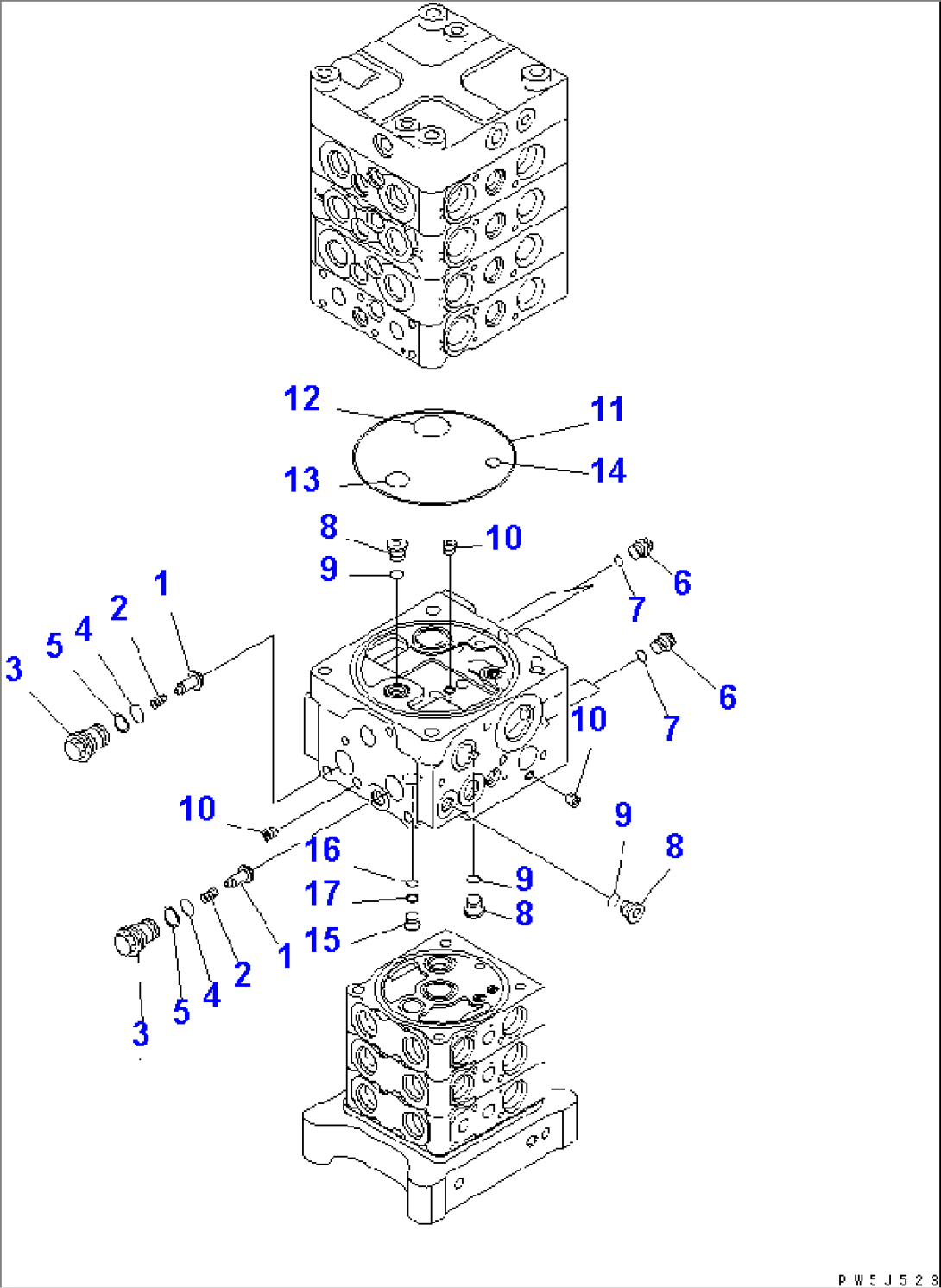 MAIN VALVE (7-VALVE) (8/28)