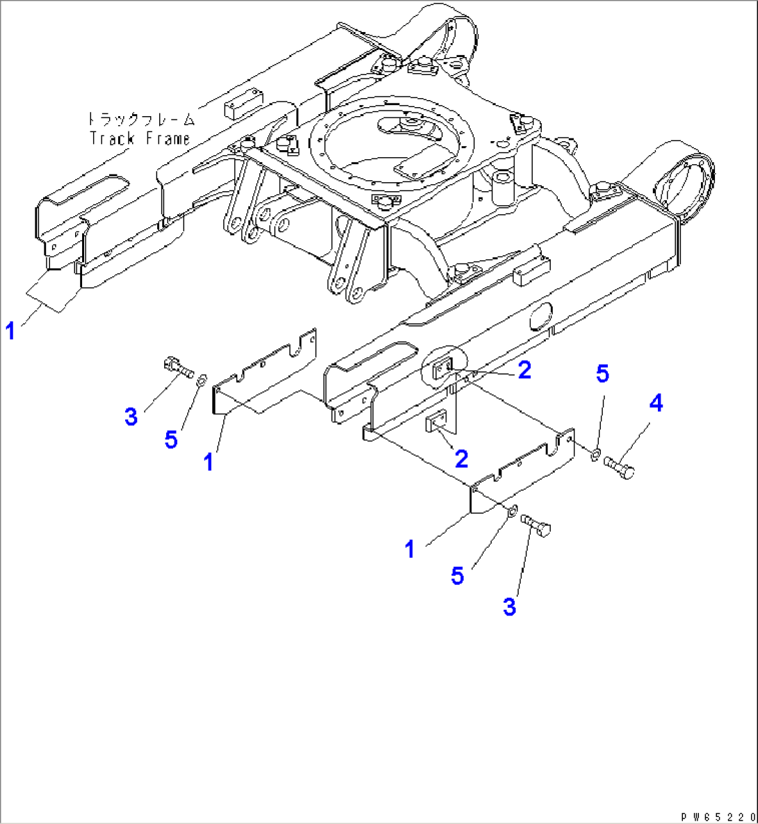 TRACK GUARD (FOR STEEL SHOE)