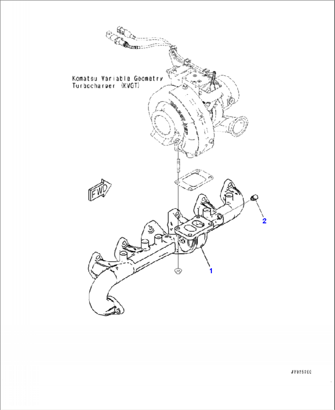 ATB30-001001 EXHAUST MANIFOLD