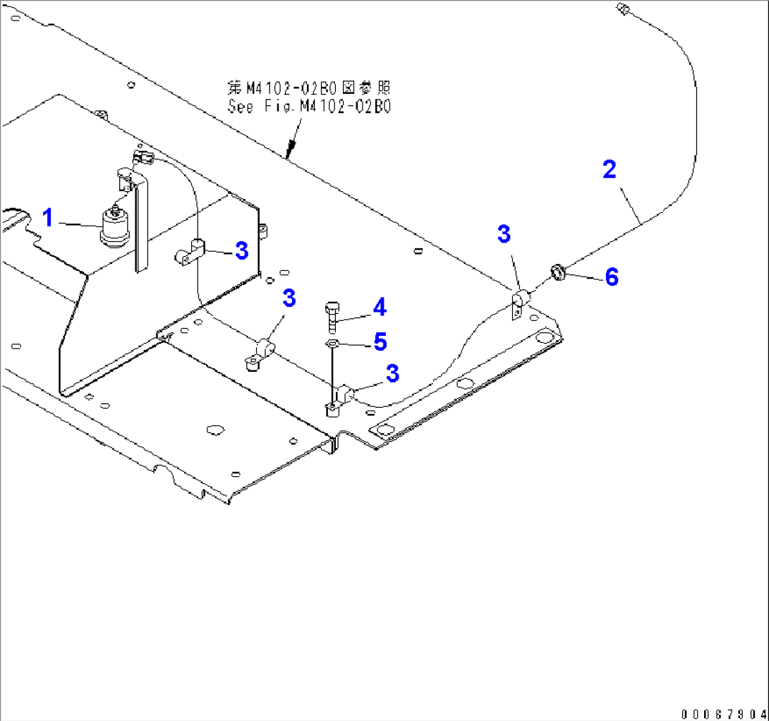 BULKHEAD (INDICATOR PIPING)(#70002-)