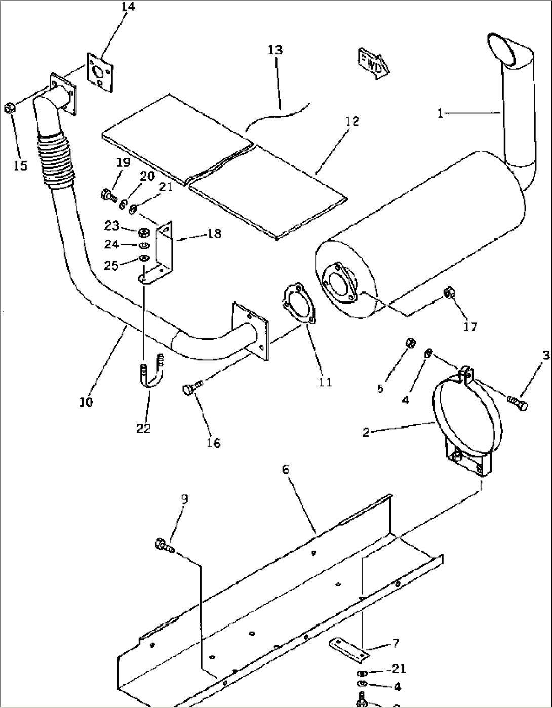 MUFFLER(#3001-4610)