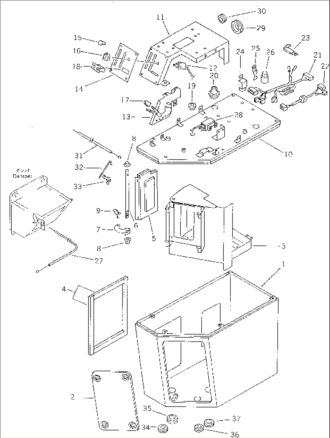 AIR CONDITIONER UNIT (DENSO) (R134A) (1/3)(#10695-)